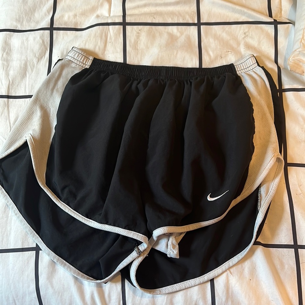 Cute black and white Nike shorts